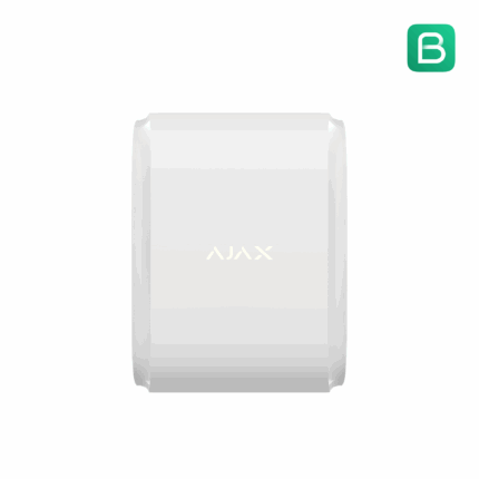 Détecteur de mouvement Ajax DualCurtain Outdoor Jeweller Blanc de face