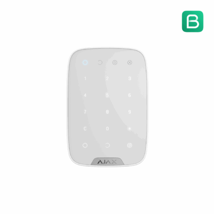 Clavier numérique Ajax KeyPad Jeweller Blanc de face