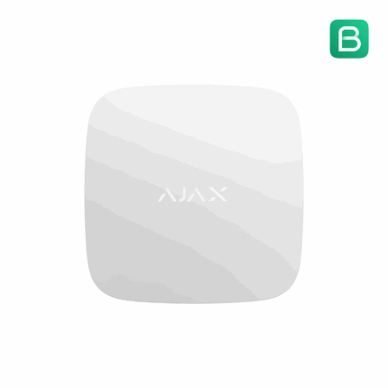 Détecteur d'inondation Ajax LeaksProtect Jeweller Blanc de face