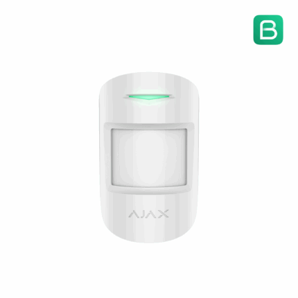 Détecteur de mouvement Ajax MotionProtect Jeweller Blanc de face