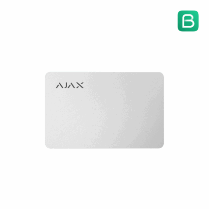 Carte d'accès Ajax Pass Blanc de face