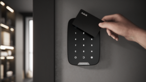 Clavier numérique Keypad Plus Pass Noir en situation