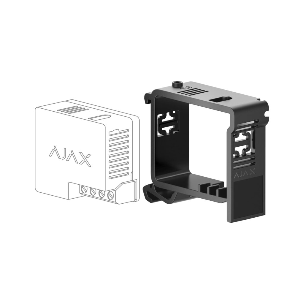 Support de fixation Ajax Din holder Relay de face