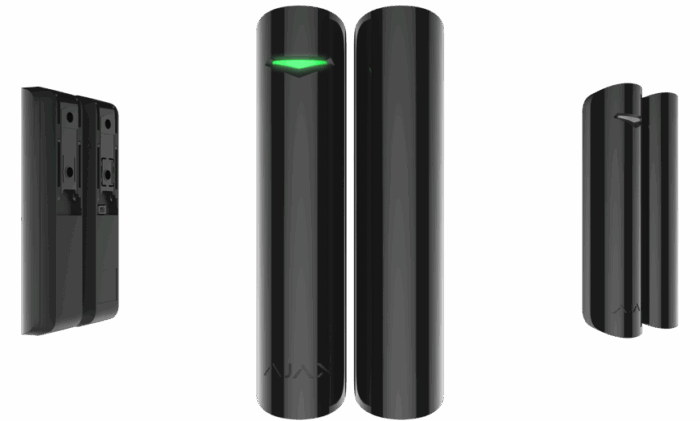3 vues doorprotect Noir