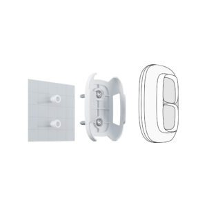 Support AJAX Holder Button/DoubleButton Blanc schéma