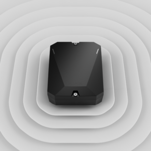 Module d'intégration Ajax MultiTransmitter Jeweller Noir à plat