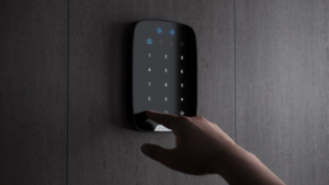 Clavier numérique Keypad Plus Pass Noir en situation 1