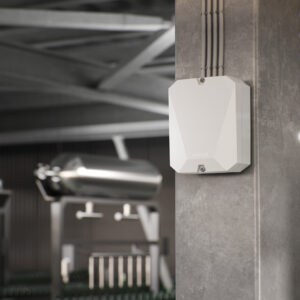 Module d'intégration Ajax MultiTransmitter Blanc en situation