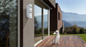 Détecteur de mouvement AJAX MotionProtect Outdoor Blanc de face