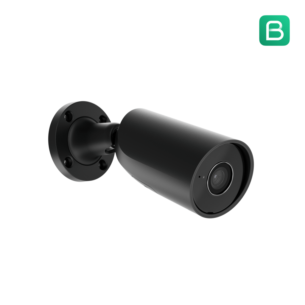 Caméra AJAX BulletCam Noir de profil