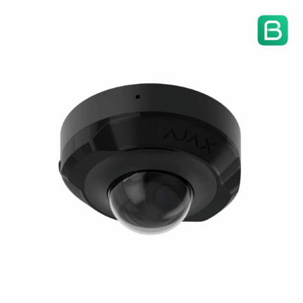 Caméra AJAX DomeCam Mini Noir de face