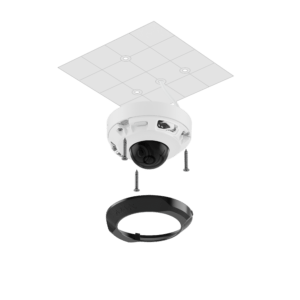 Caméra AJAX DomeCam Mini (5Mp/2.8mm) Blanc schéma