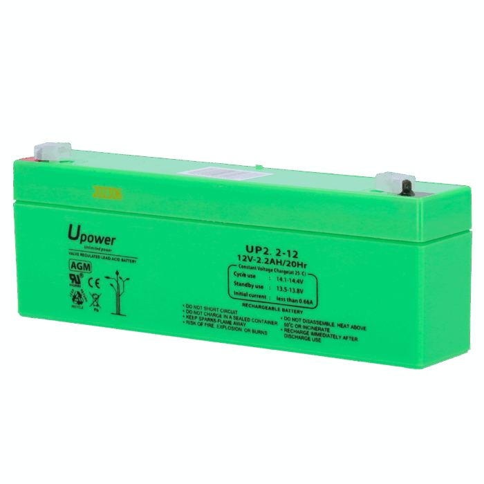 Batterie rechargeable BATT-1223-U de face