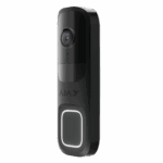 Sonnette intelligente Ajax DoorBell Noir de profil