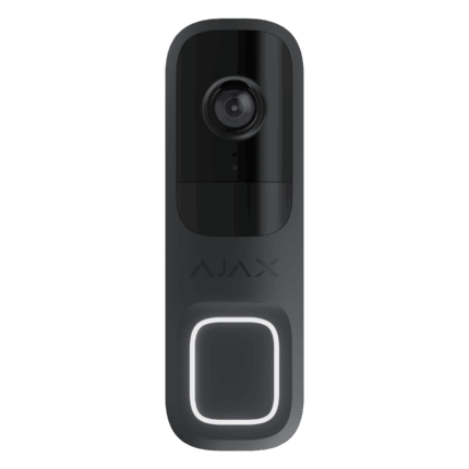 Sonnette intelligente Ajax DoorBell Graphite de face