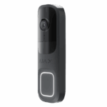 Sonnette intelligente Ajax DoorBell Graphite de profil