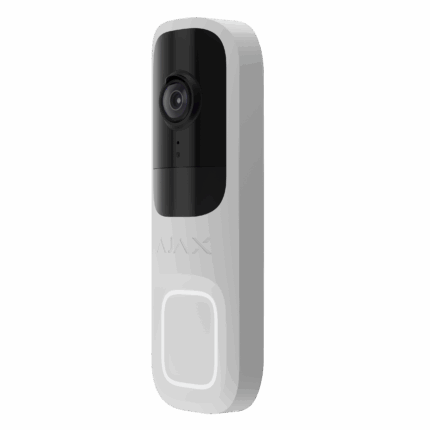 Sonnette intelligente Ajax DoorBell Blanc de profil