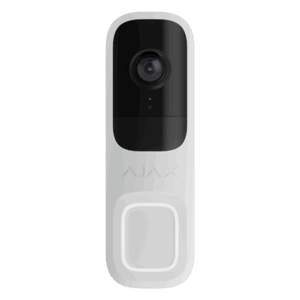 Sonnette intelligente Ajax DoorBell Blanc de face