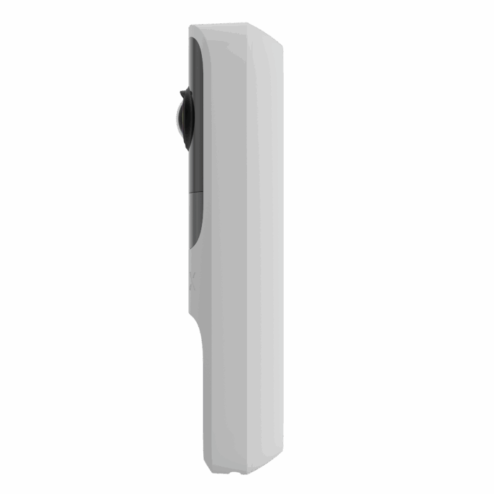 Sonnette intelligente Ajax DoorBell Blanc de côté